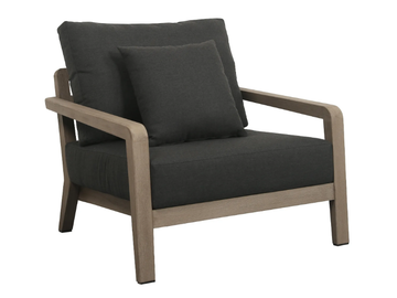 COPENHAGUE - Garden armchair with armrests by Les Jardins® - view 2